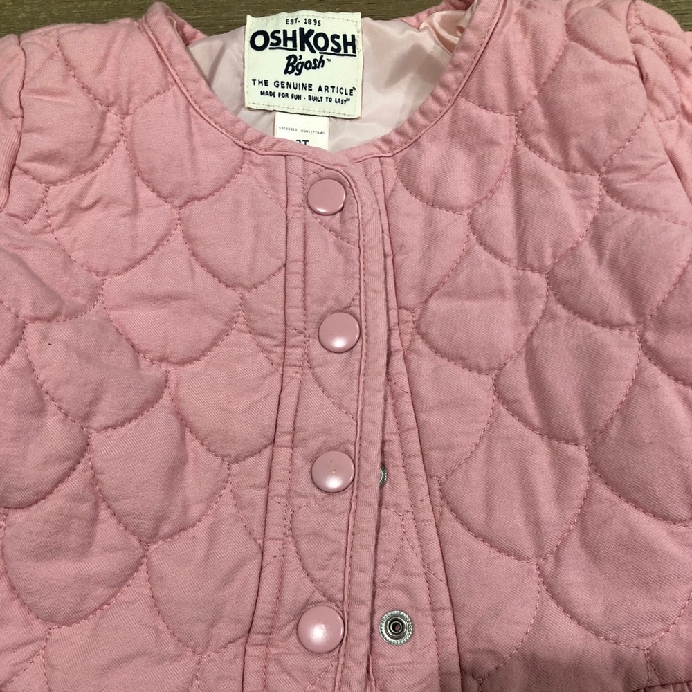 3 gently used Osh Kosh Light jackets